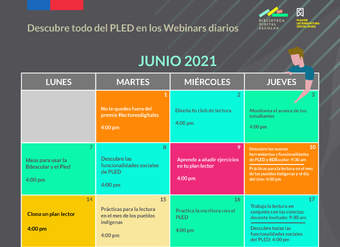 Calendario de webinars