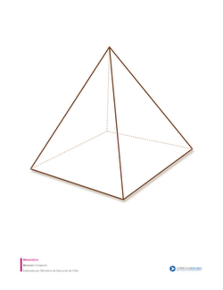 Pirámide de base cuadrada