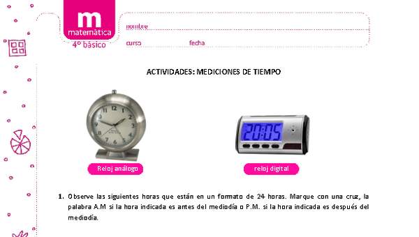 Mediciones de tiempo