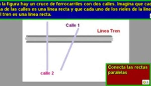 Reconocer rectas paralelas (I)
