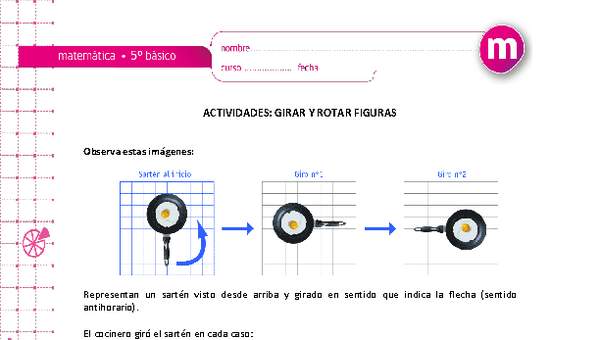 Girar y rotar figuras