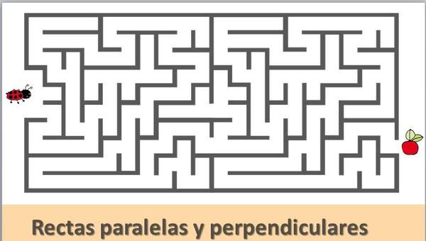 Rectas paralelas y perpendiculares - Curriculum Nacional. MINEDUC. Chile.