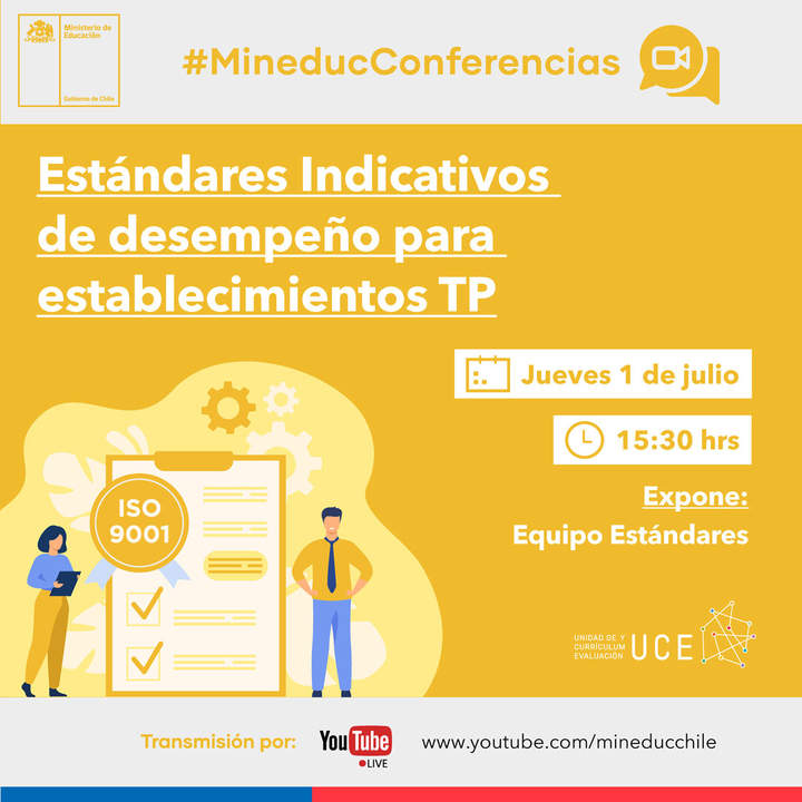 Conferencia: Estándares Indicativos de desempeño para establecimientos TP