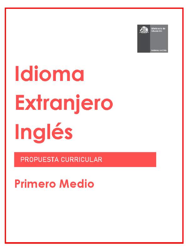 Programa de Inglés (Propuesta) 1° medio