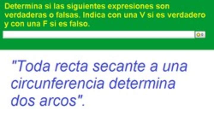 Identificar propiedades de los elementos de la circunferencia (II)