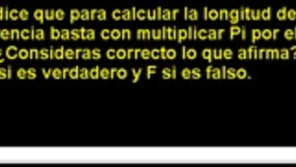 Cálculo de la longitud de una circunferencia