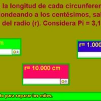 Cálculo de la longitud de una circunferencia (II)