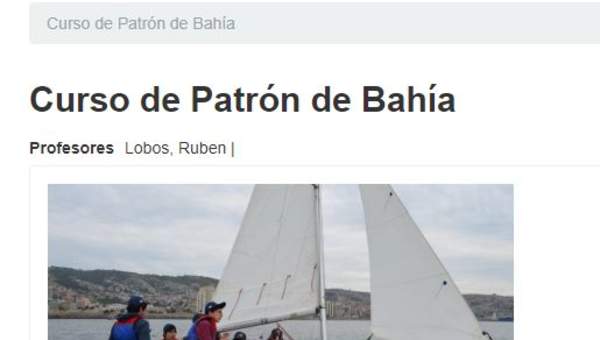 Curso de Patrón de Bahía