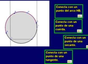 Elementos de la circunferencia (II)