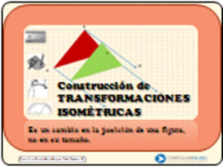 Construcción de transformaciones isométricas