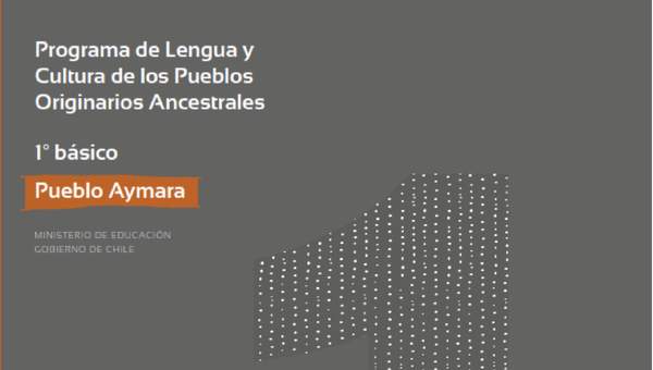 Programa de Lengua y cultura de los pueblos originarios ancestrales 1° básico: Pueblo Aymara