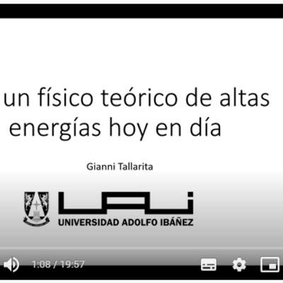 Ser un físico teórico hoy en día: la física pre-siglo XX y el conocimiento del Universo.