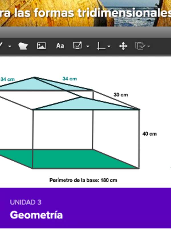 Explora las formas tridimensionales