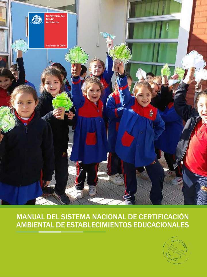 Manual Del Sistema Nacional De Certificación Ambiental De Establecimientos Educacionales