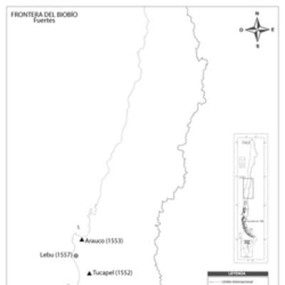 Frontera del Bio bío. Fuertes