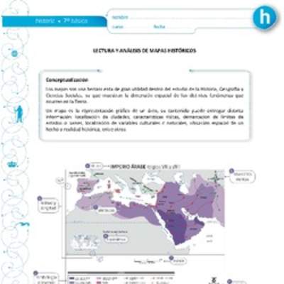 Lectura y análisis de mapas históricos