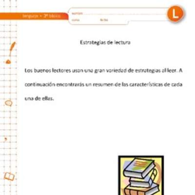 Estrategias de lectura