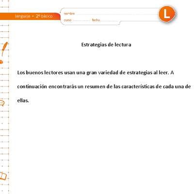Estrategias de lectura