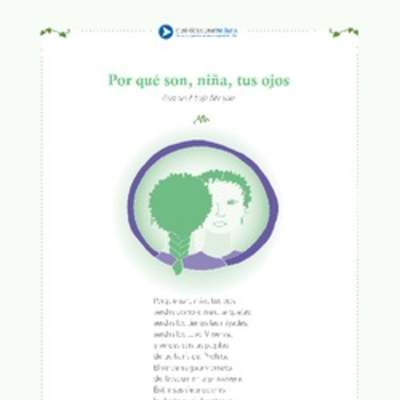 Porque son niña tus ojos