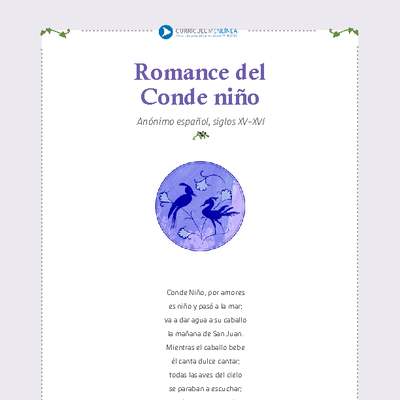 Romance del conde niño