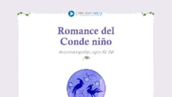 Romance del conde niño