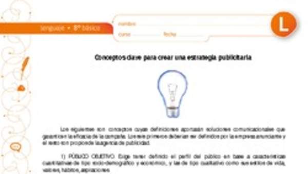 Conceptos clave para crear una estrategia publicitaria