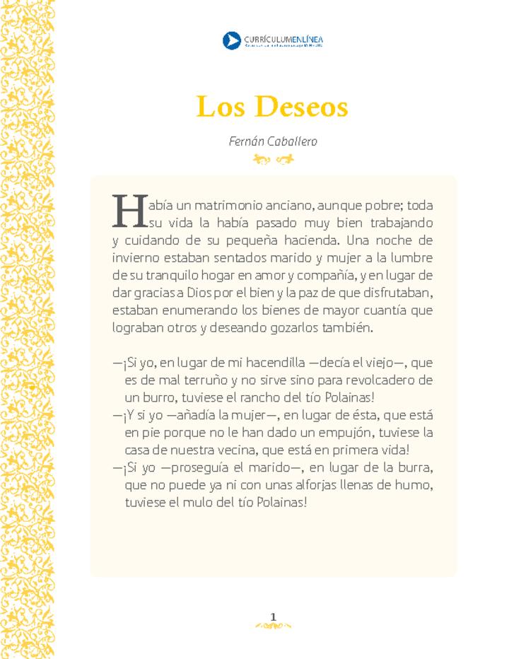 Los deseos