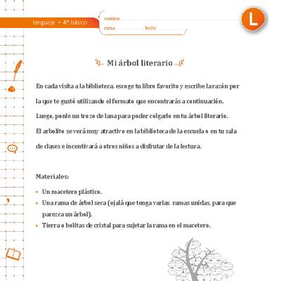 Árbol literario