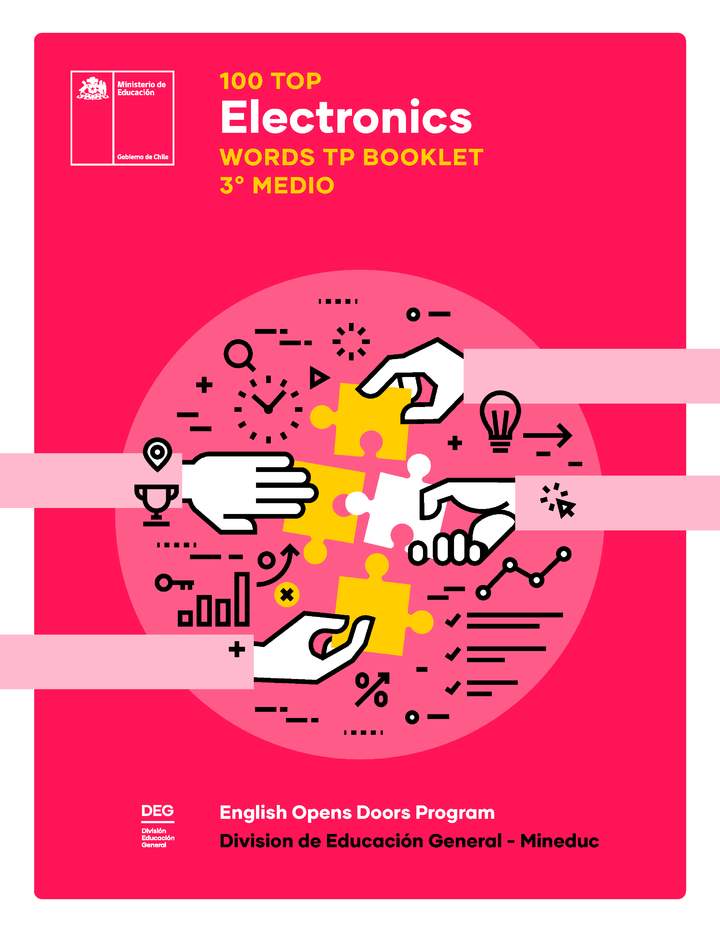 100 Top. Electronics. Words TP booklet 3° medio