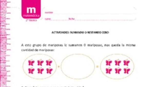 Sumando o restando cero