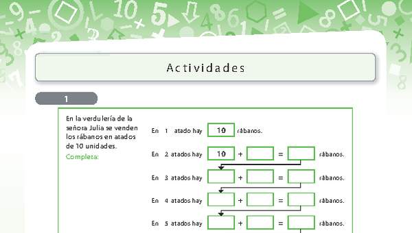 Resolución de problemas de adición y sustracción utilizando decenas