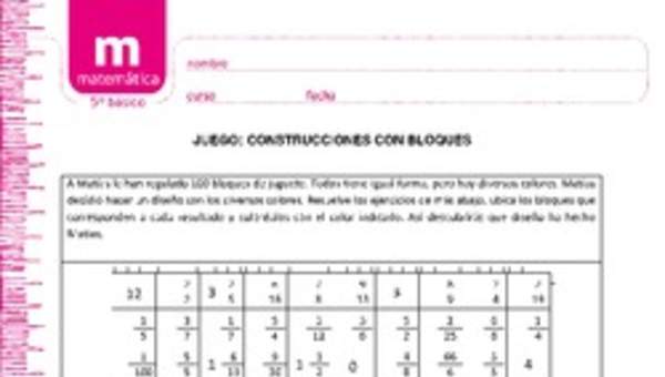 Construcciones con bloques