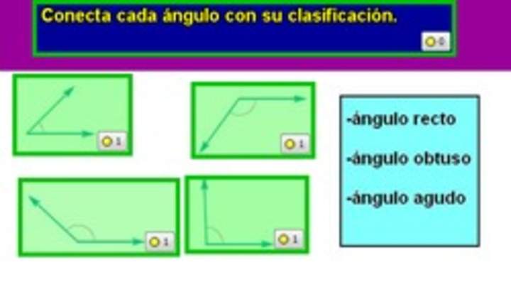 Clasificación de los Ángulos – GeoGebra