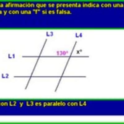 Rectas paralelas cortadas por una trasnversal