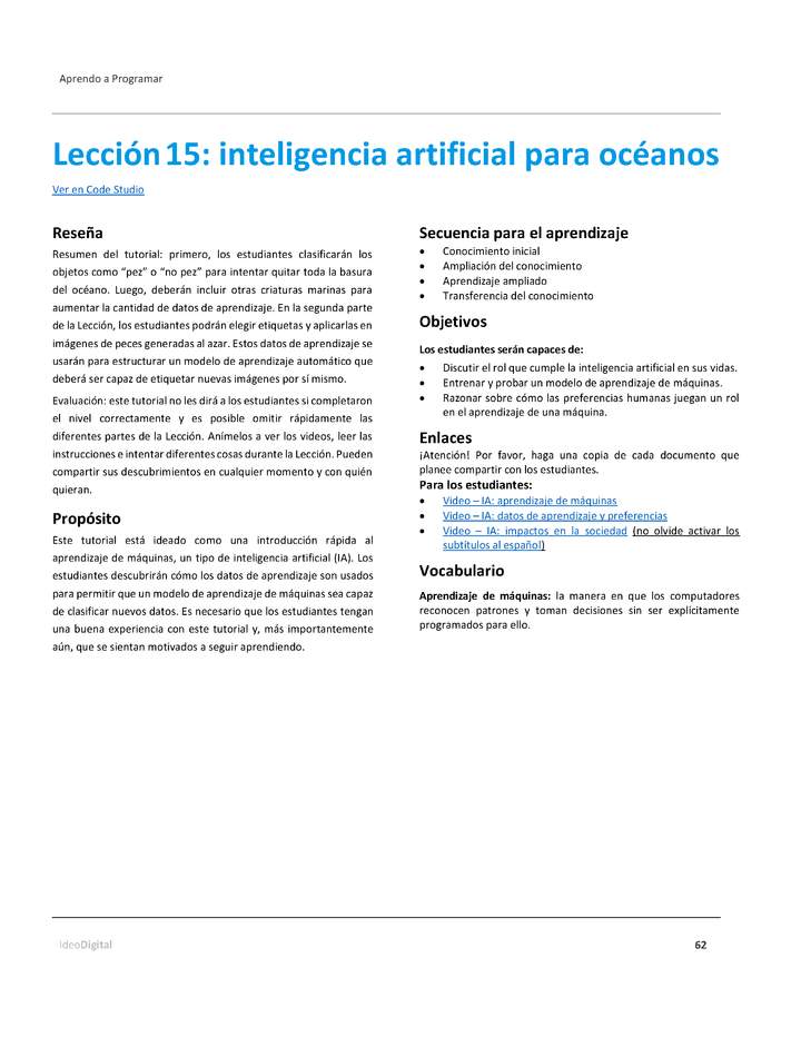 Lección15: inteligencia artificial para océanos