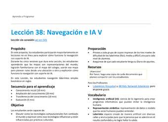 Unidad 4 - Lección 38: Navegación e IA V