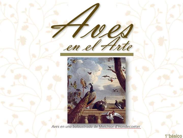 Las aves en el arte