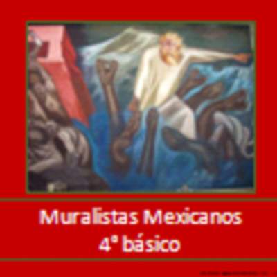 Muralistas mexicanos