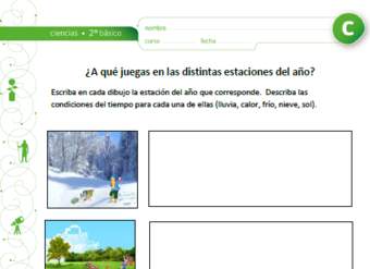 ¿A qué juegas en las distintas estaciones del año?