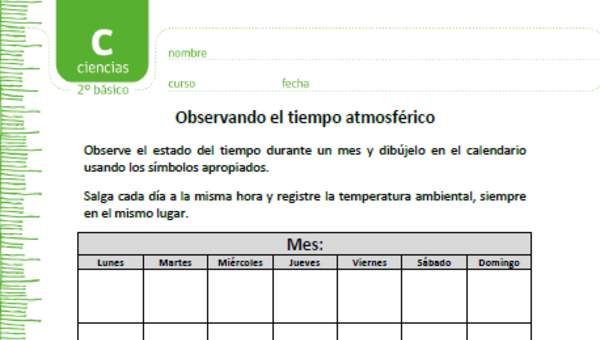 Observación del tiempo meteorológico