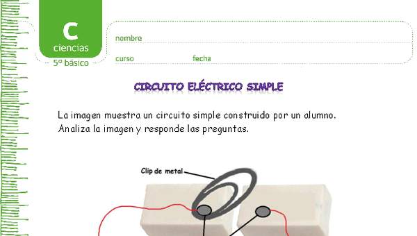 Circuito eléctrico simple