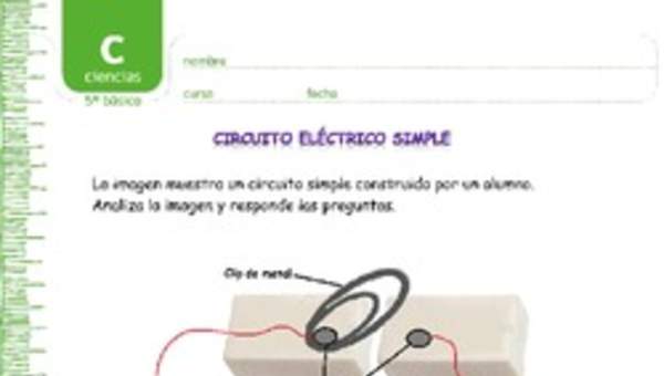 Circuito eléctrico simple