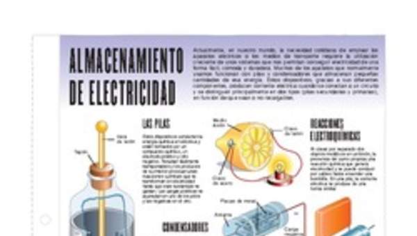 Almacenamiento de la electricidad