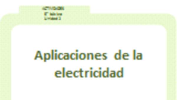 Aplicaciones de la electricidad