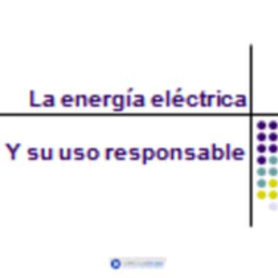 Importancia de la energía eléctrica