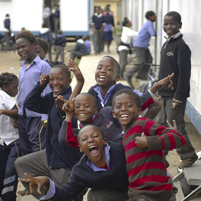 Niños de Sudáfrica