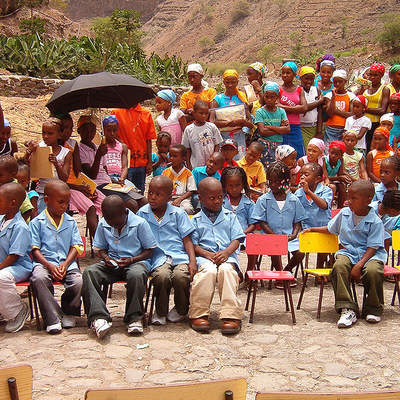 Niños de Cabo Verde