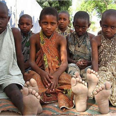 Niños de Senegal