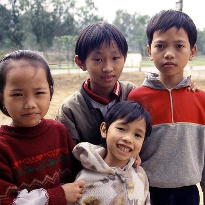 Niños de Vietnam