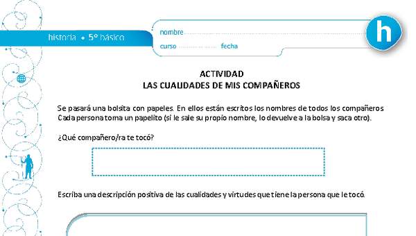 Las cualidades de mis compañeros